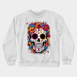 Calavera Skull Crewneck Sweatshirt